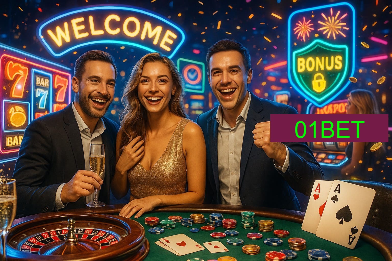 Jogos emocionantes no 01BET